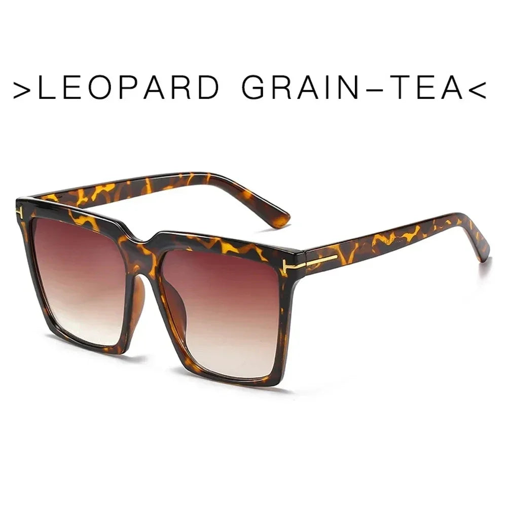 Square Vintage Sunglasses UV400