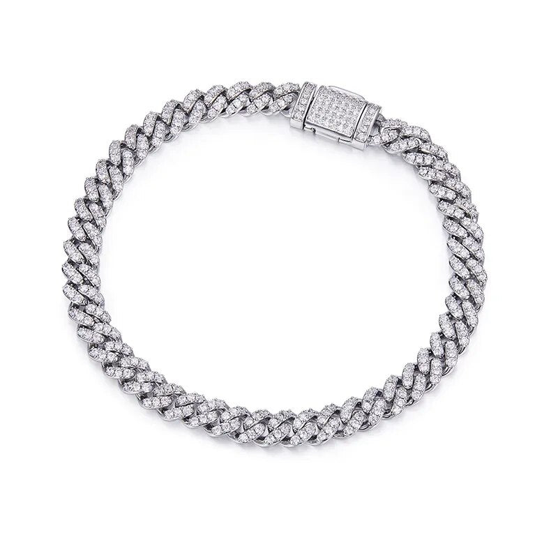 Diamond 925 Silver - Hip Hop Popular