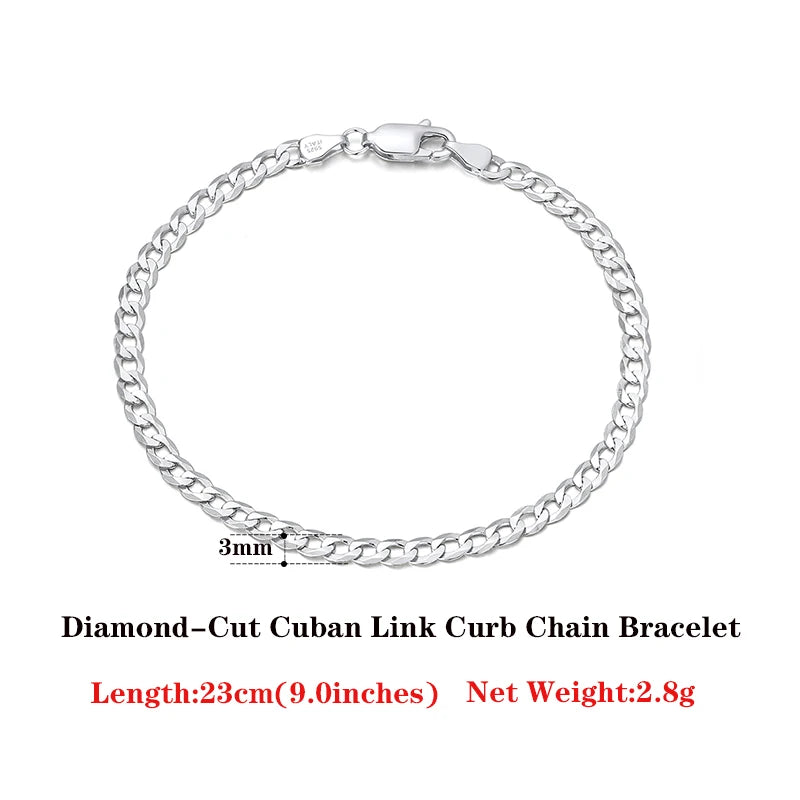 18K Gold Over 925 Sterling Silver Bracelet