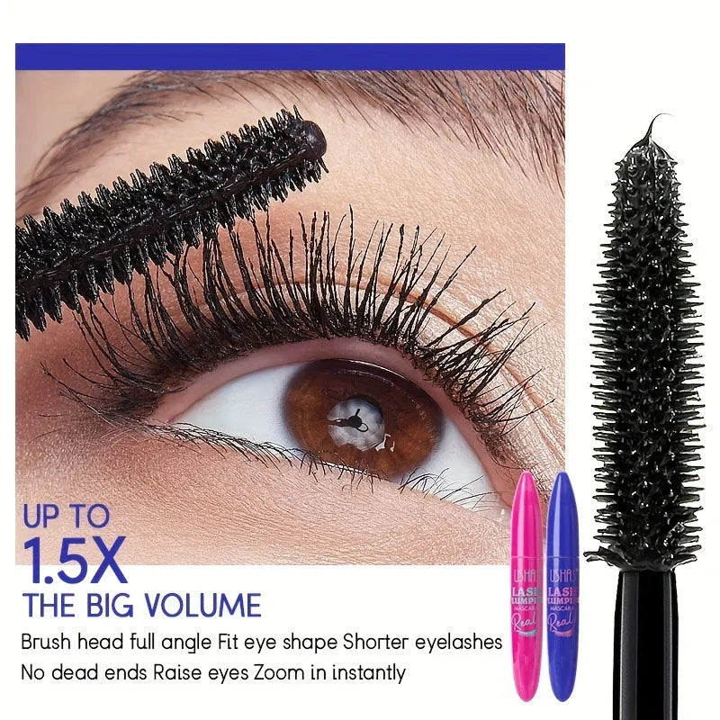 Ultra Long Lasting Mascara 4D Waterproof| Spiral Brush Eyelashes Extension