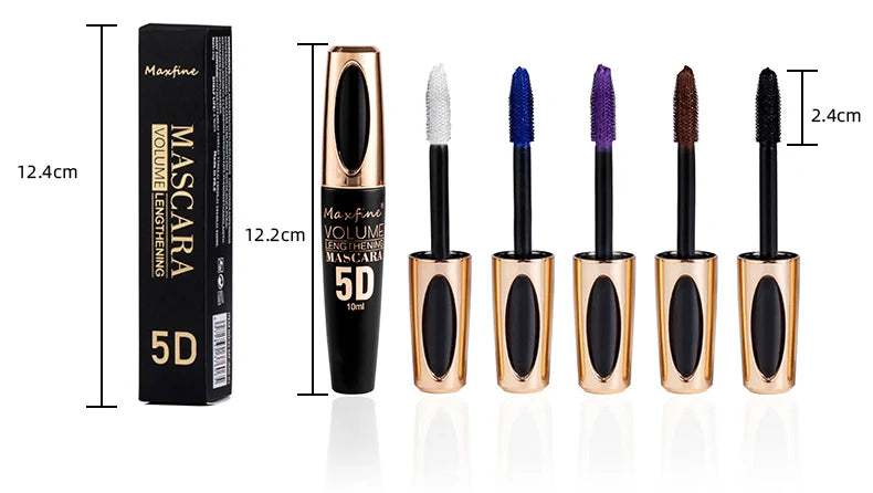 5D Silk Mascara Waterproof and Non-caking