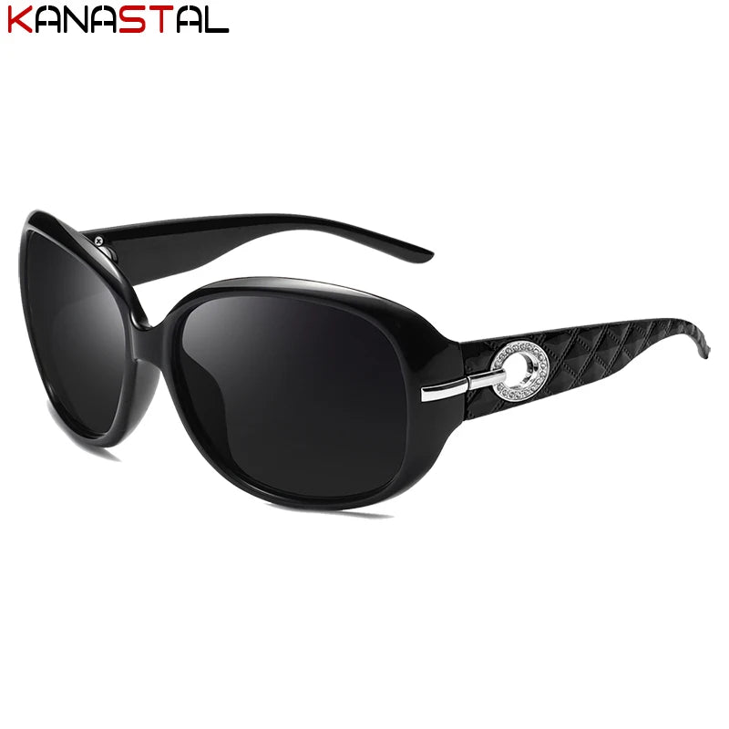 UV400 Retro Diamond Butterfly Sunscreen Glasses