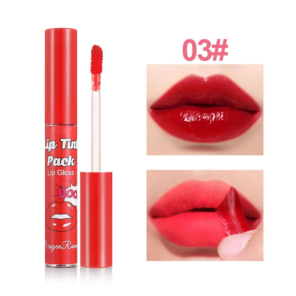Peel Off Rose Red Lip gloss - Waterproof