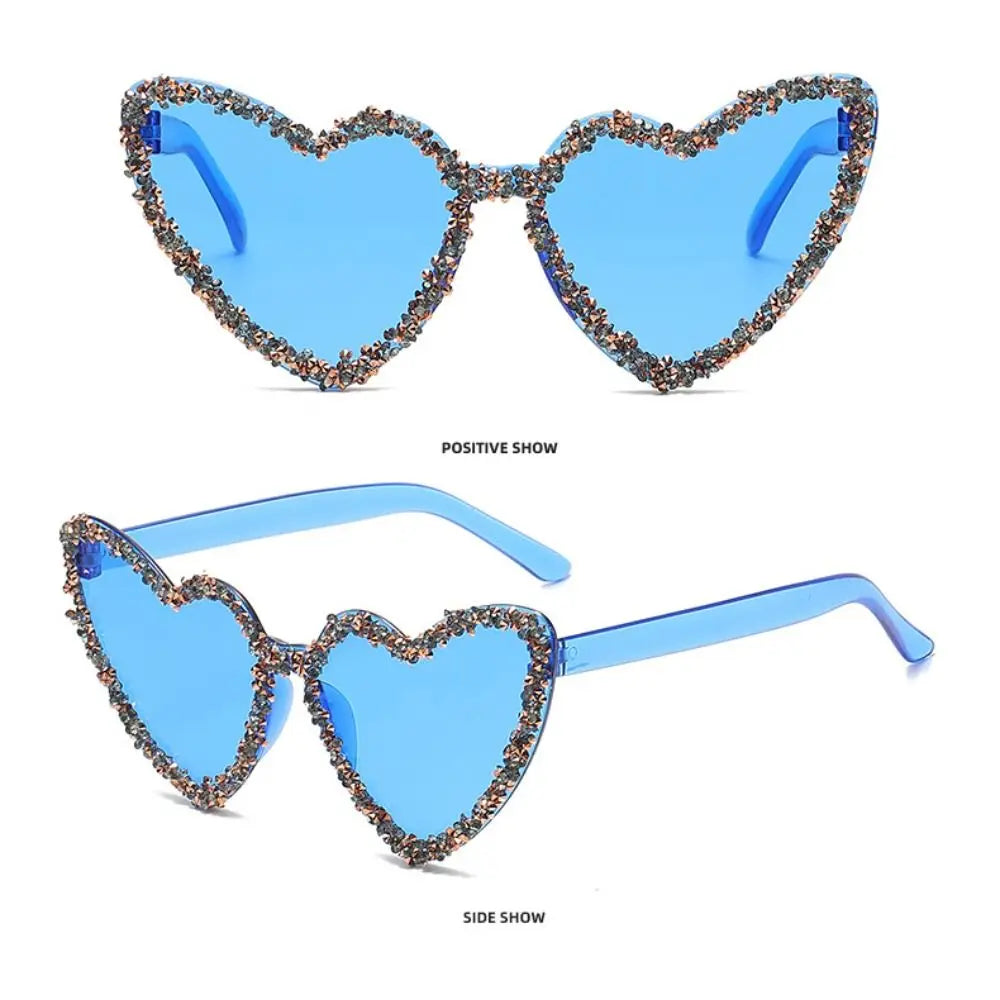 Heart-shaped Candy Color Rhinestone