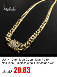 Cuban Chain Fully Iced Out AAA+ CZ