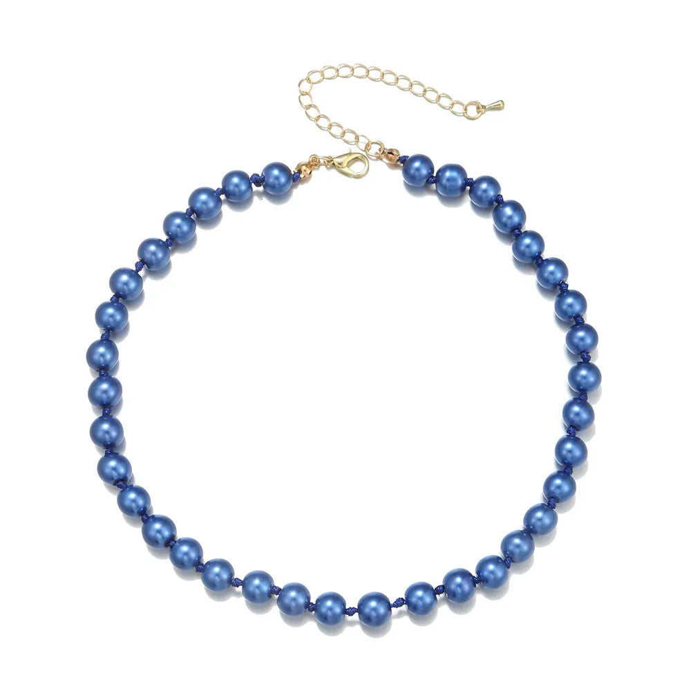 Pearl Beards Choker Necklace