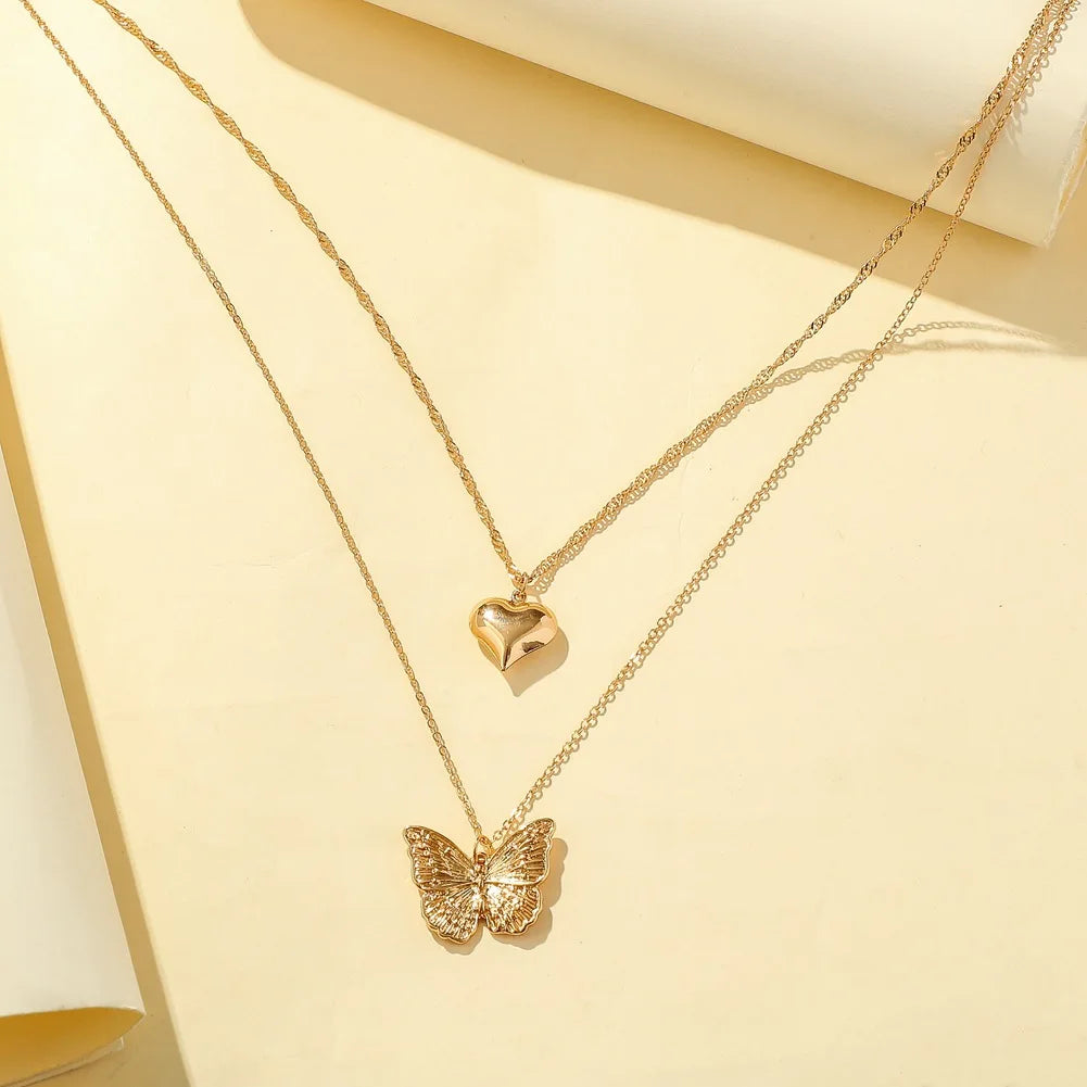 Butterfly Aesthetic Charms  Ncklace