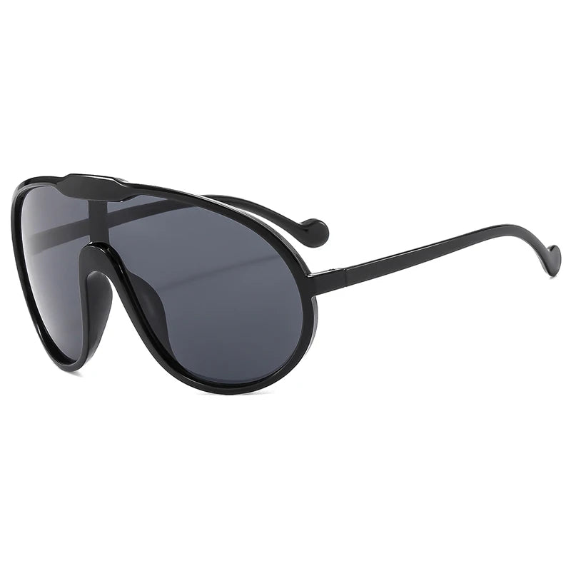 Trendy Oversized Pilot Sunglasses