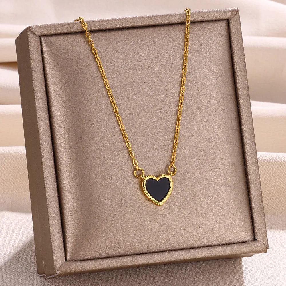 Love Heart Pendant Necklaces