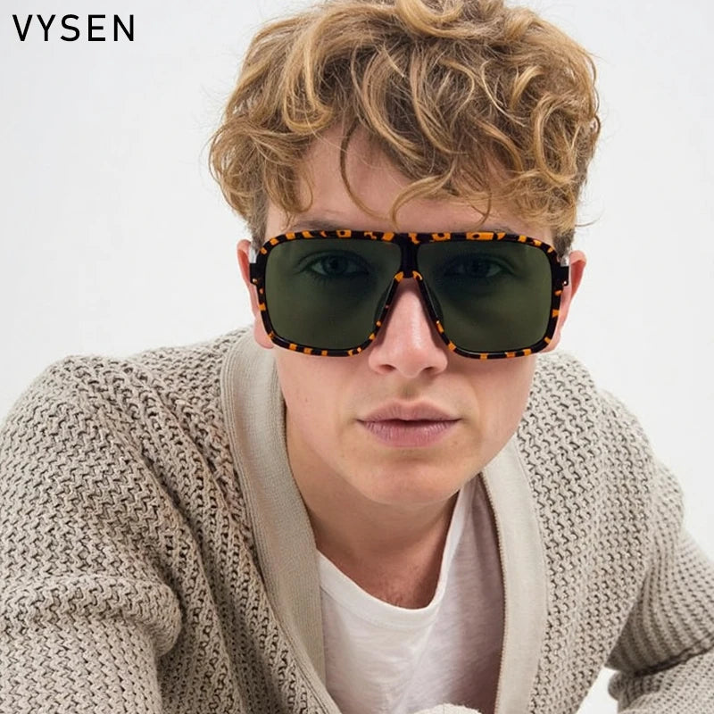 Oversized Polarized Square Shades