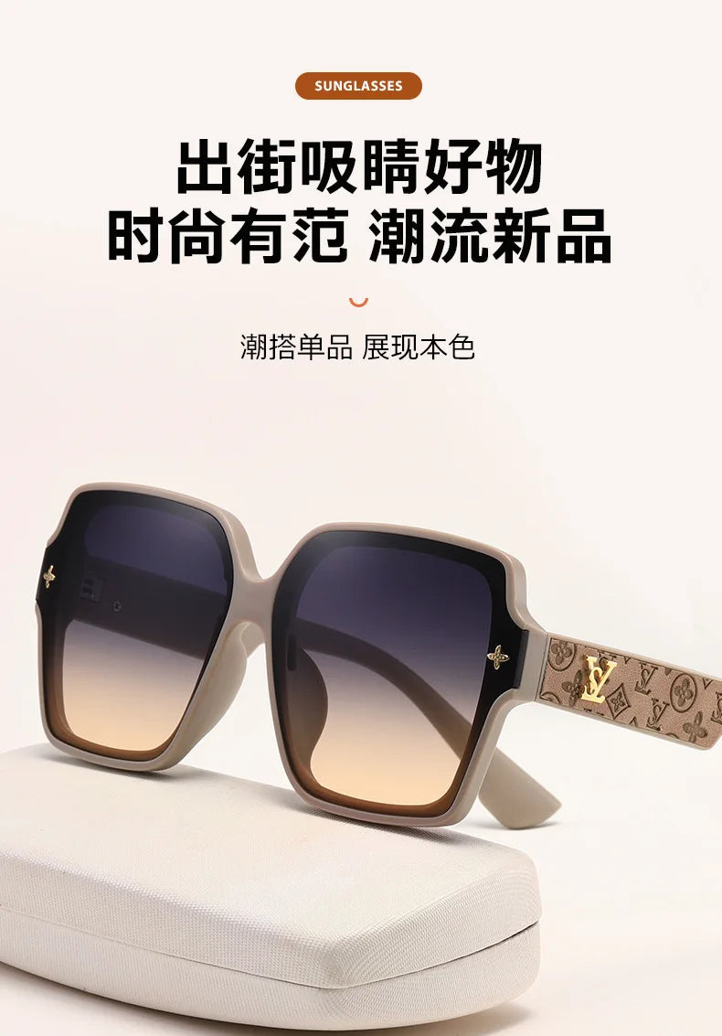 Fragrant Style Light Luxury UV Resistant Sunglasses