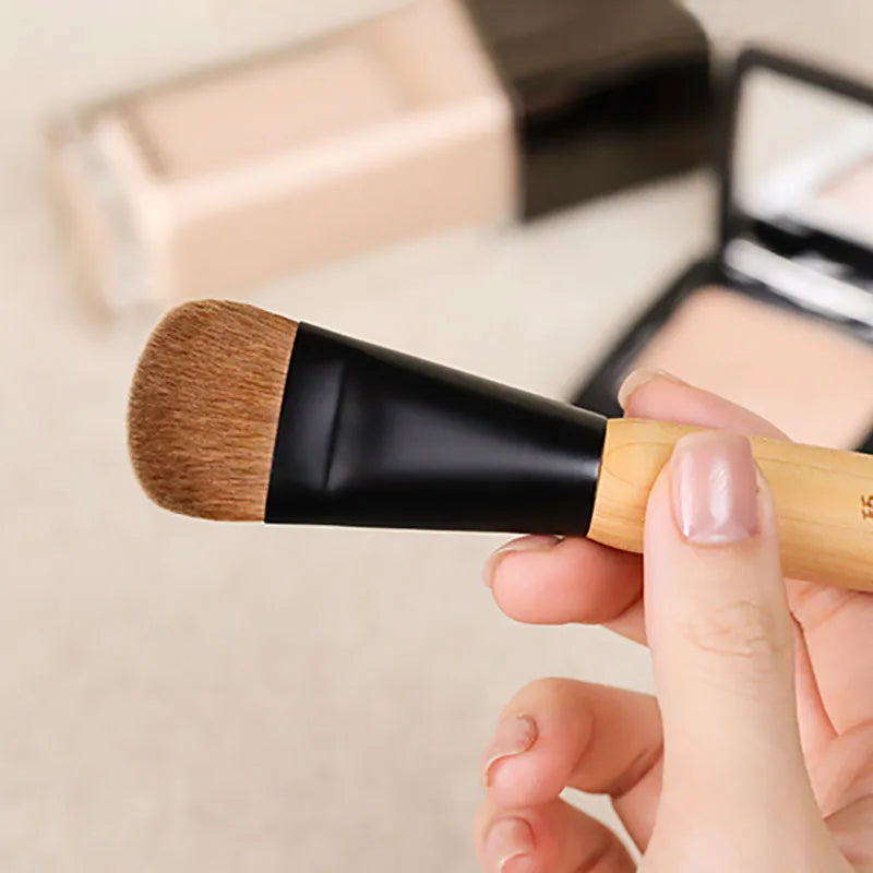 Professional Handmade Makeup Brushes Soft Resilient | Foundation Brush