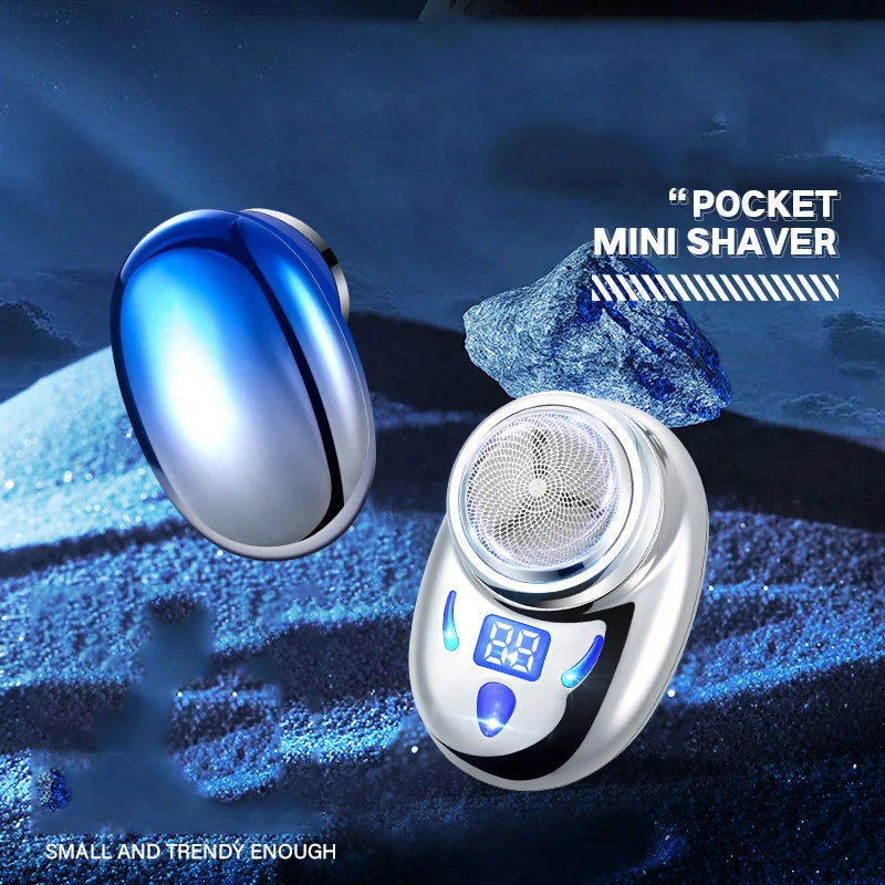 Electric Mini Shaver Waterproof | Usb Rechargeable