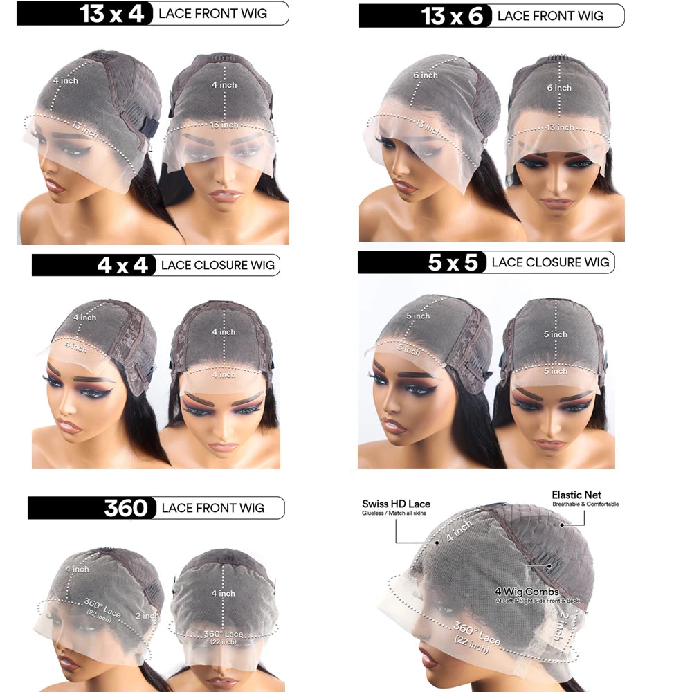 360 Full Lace 100% | 13x6 HD Lace Frontal