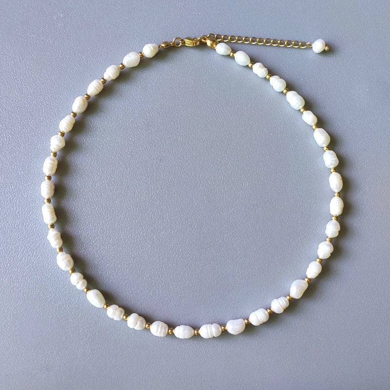 Baroque Natural Freshwater Pearl Necklace