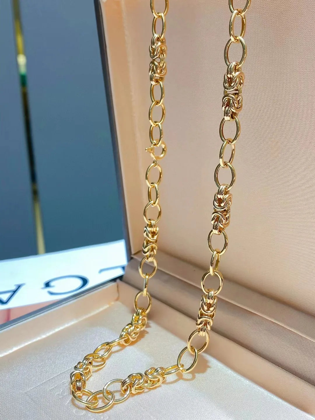 18k Original AU750 Gold Luxury Quality Jewelry