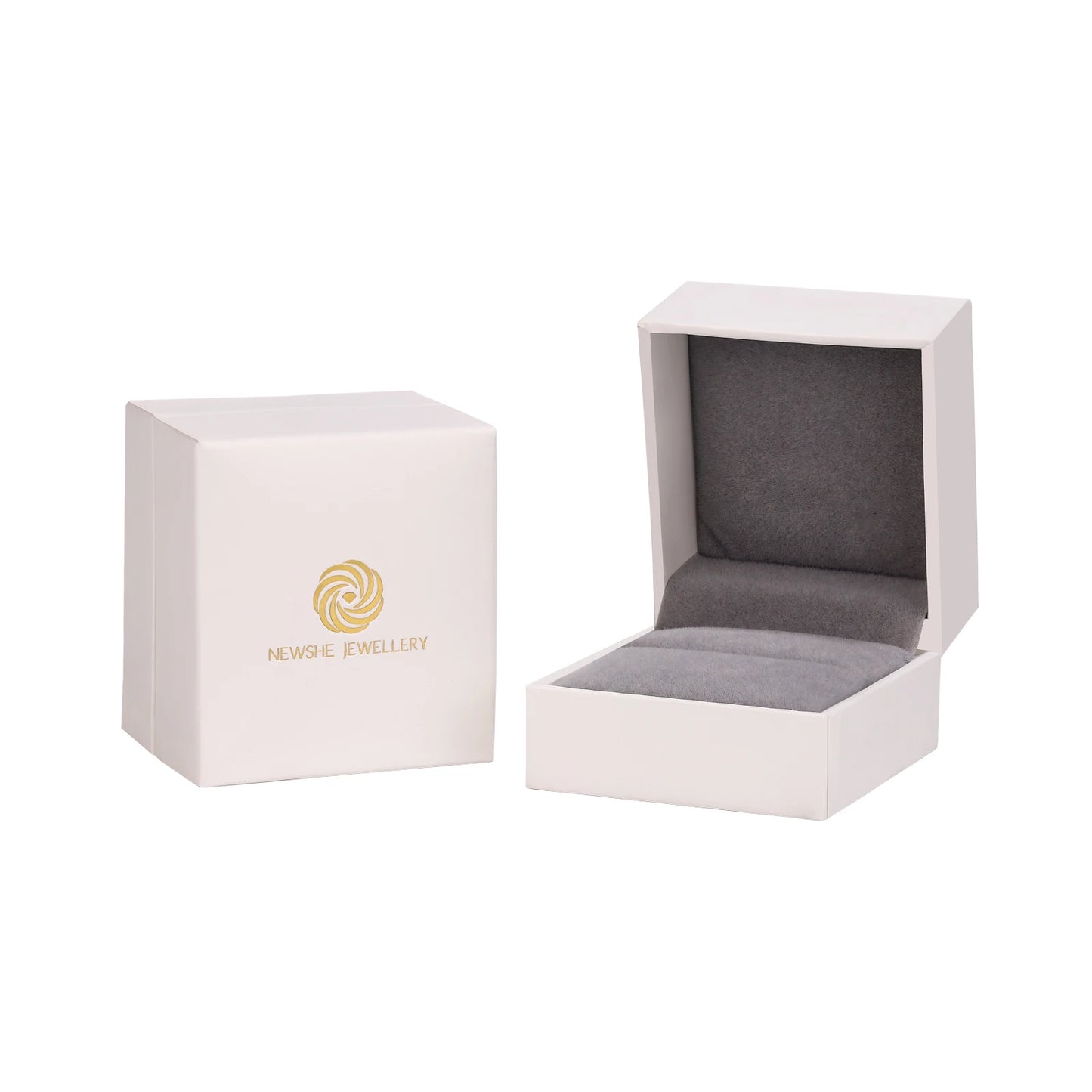 14k Yellow Gold Bridal Ring Set 2Ct Round Cut AAAAA Cubic Zircon