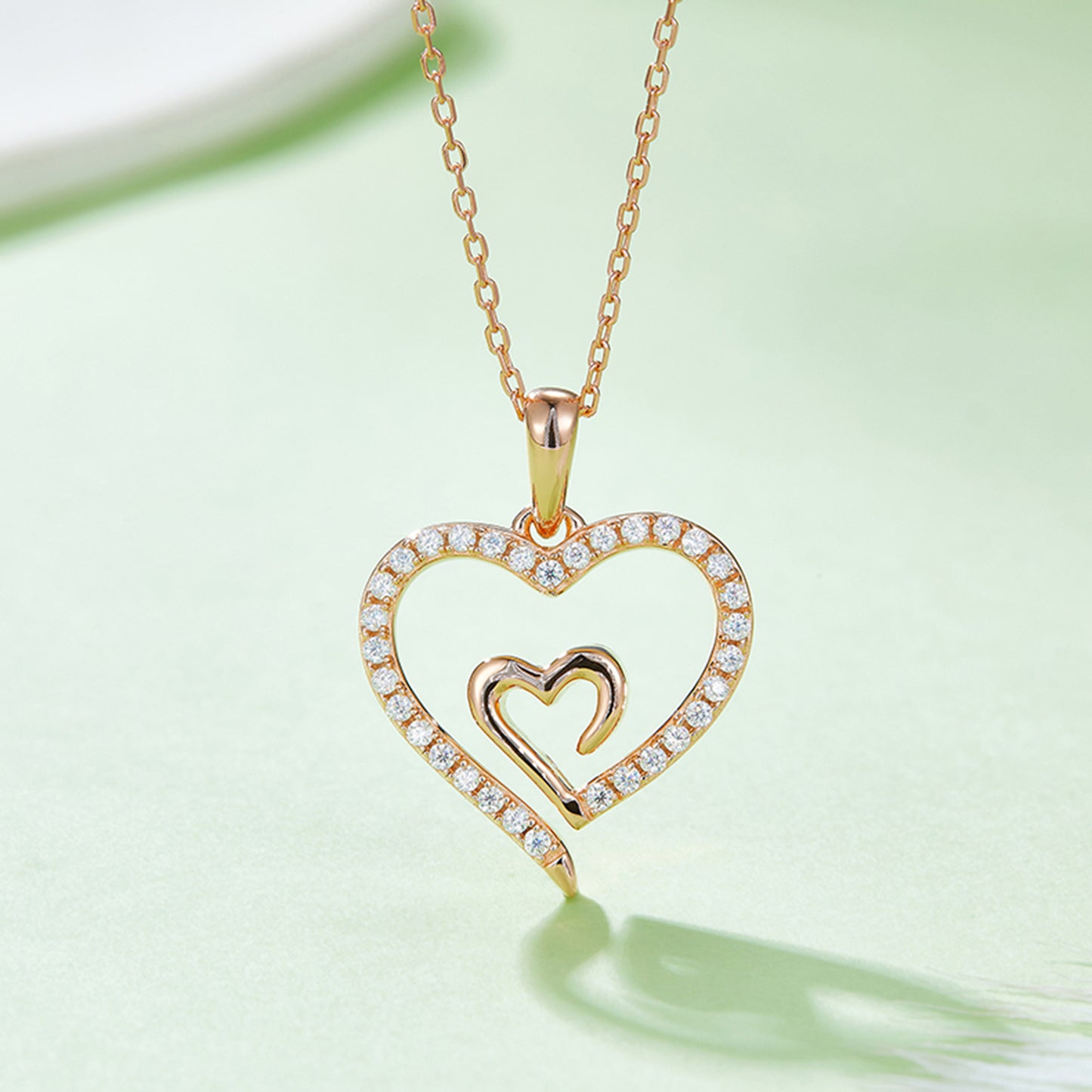 Moissanite 925 Sterling  Necklace