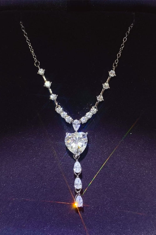 3 Carat Moissanite Necklace