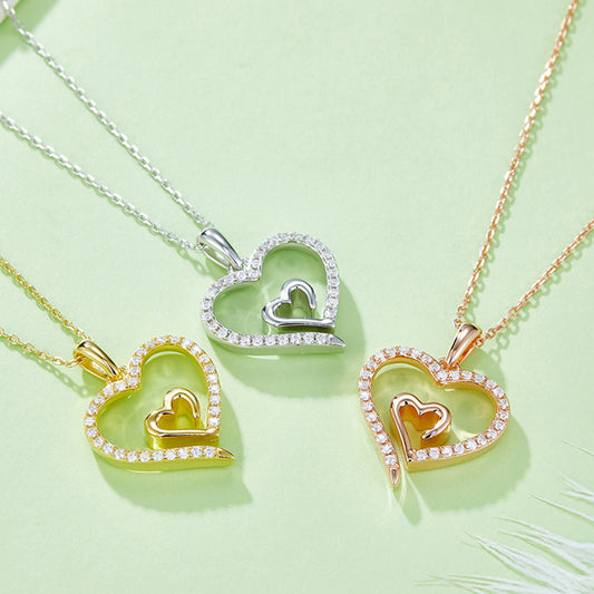 Moissanite 925 Sterling  Necklace