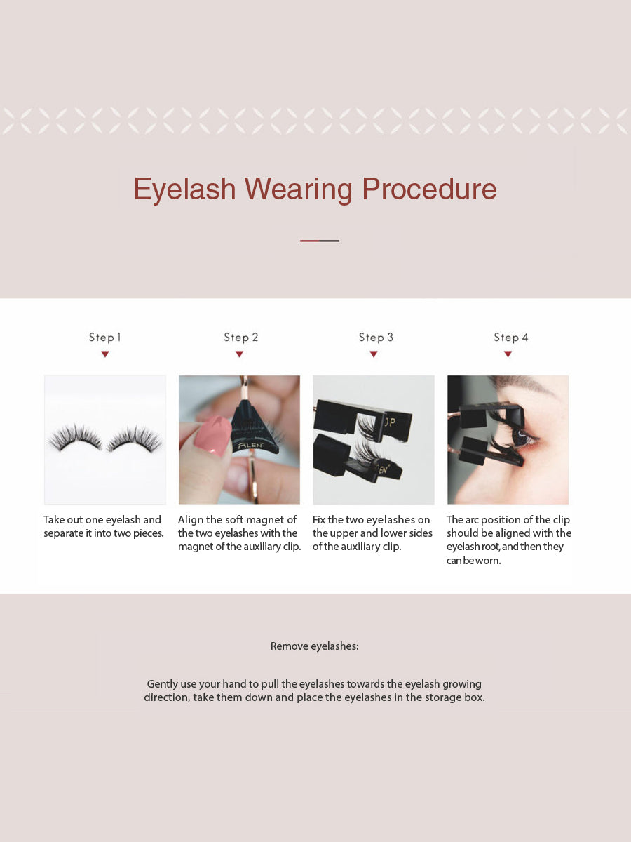 Soft Magnetic Eyelash Extensions - Little Barbie Style
