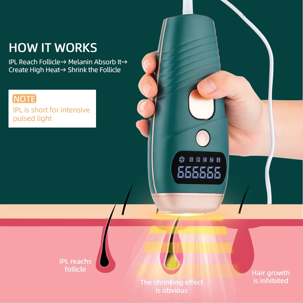 Hair Remover IPL Laser Epilator Painless