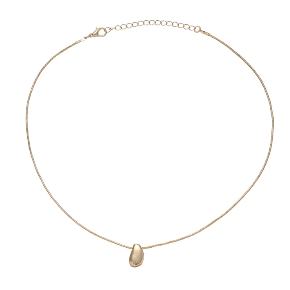 Necklace With A Bean Pendant