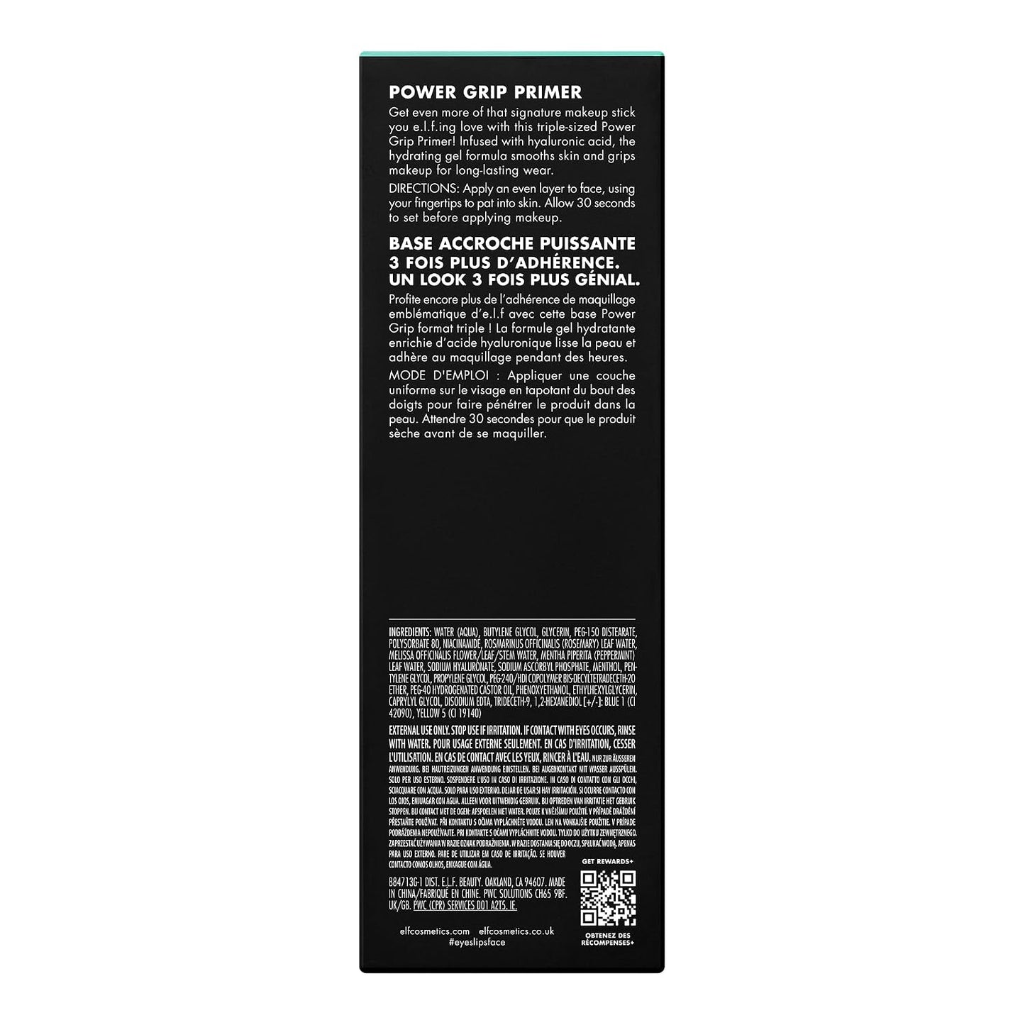 Power Grip Primer, Gel-Based & Hydrating Face Primer