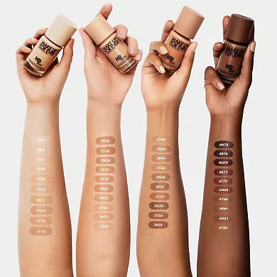 Long-Lasting Waterproof Natural Matte Foundation