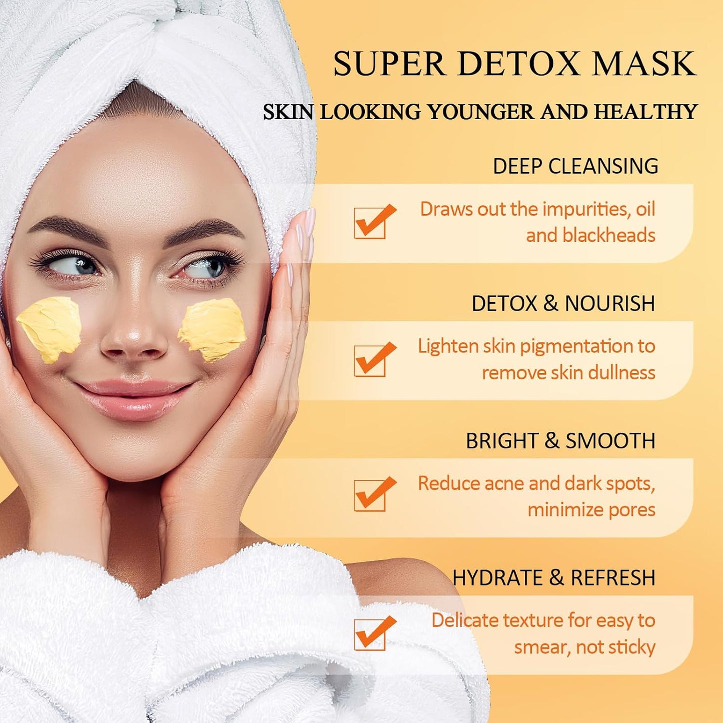 Turmeric Vitamin C Deep Cleansing Facial Mask