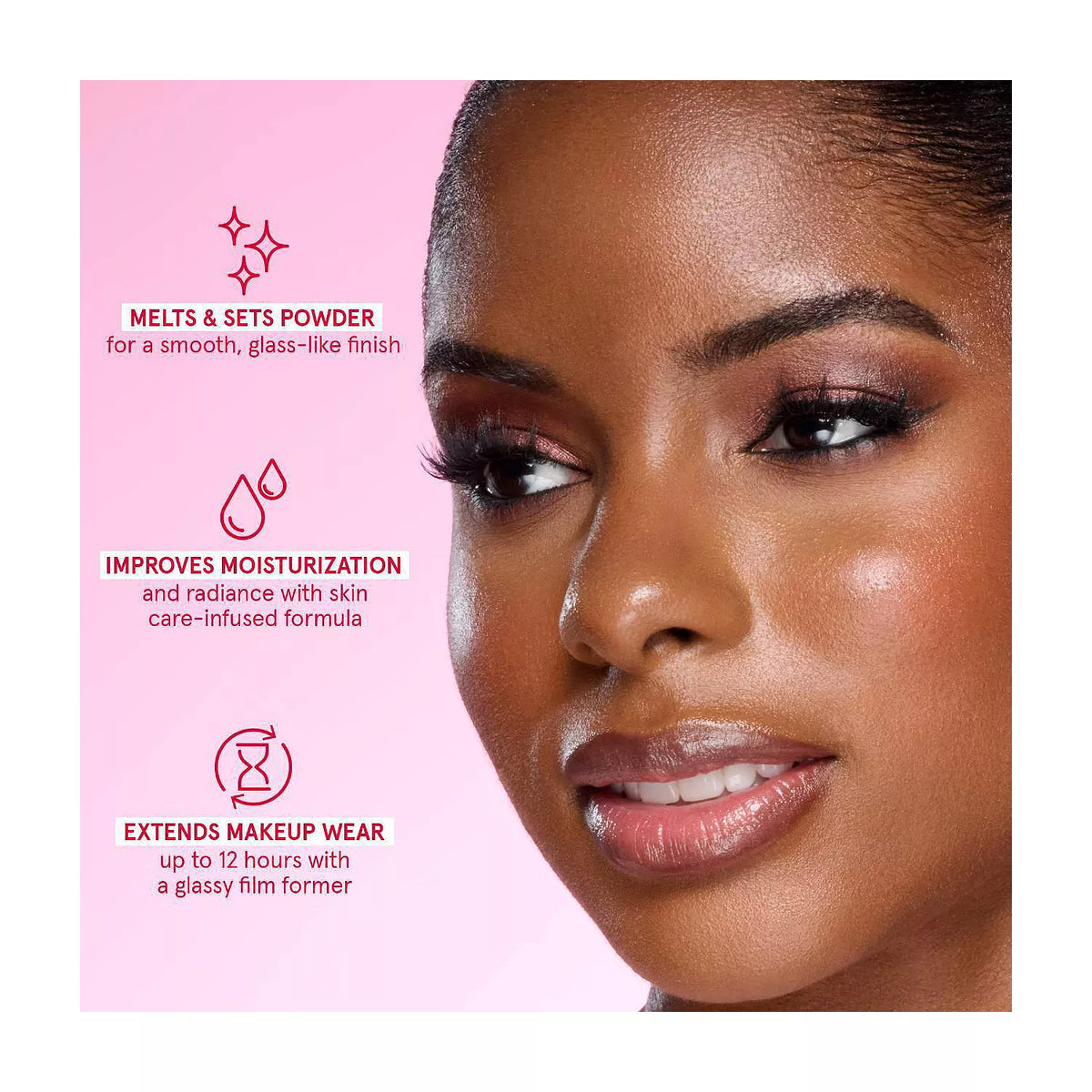 Powder Melt Glass Setting Spray