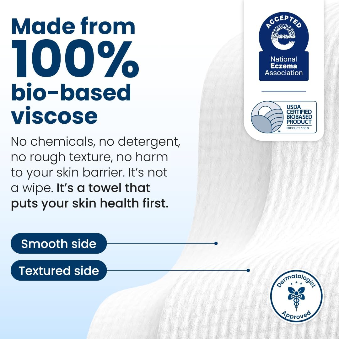 Disposable Face Towelette For Makeup Remover - Ultra Soft