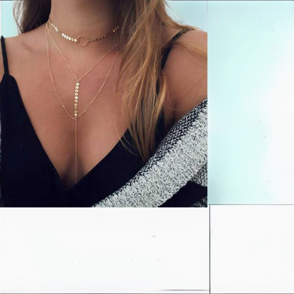 Three Layer Choker Necklace