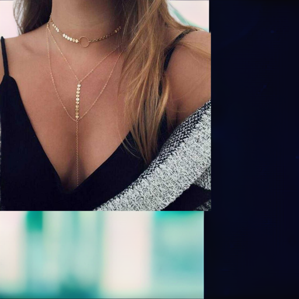 Three Layer Choker Necklace