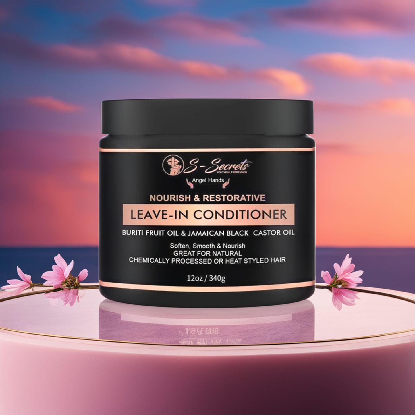 Leave-in Conditioner Treatment For All Hair Types Sulfates, Paraben,