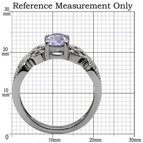 High polished Stainless Steel Ring with AAA Grade