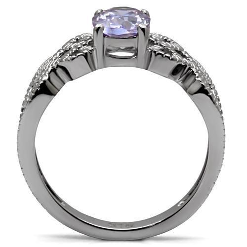 High polished Stainless Steel Ring with AAA Grade