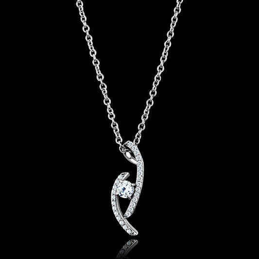 925 Sterling Silver Necklace with AAA Grade CZ