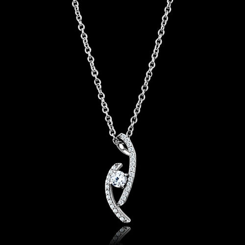 925 Sterling Silver Necklace with AAA Grade CZ