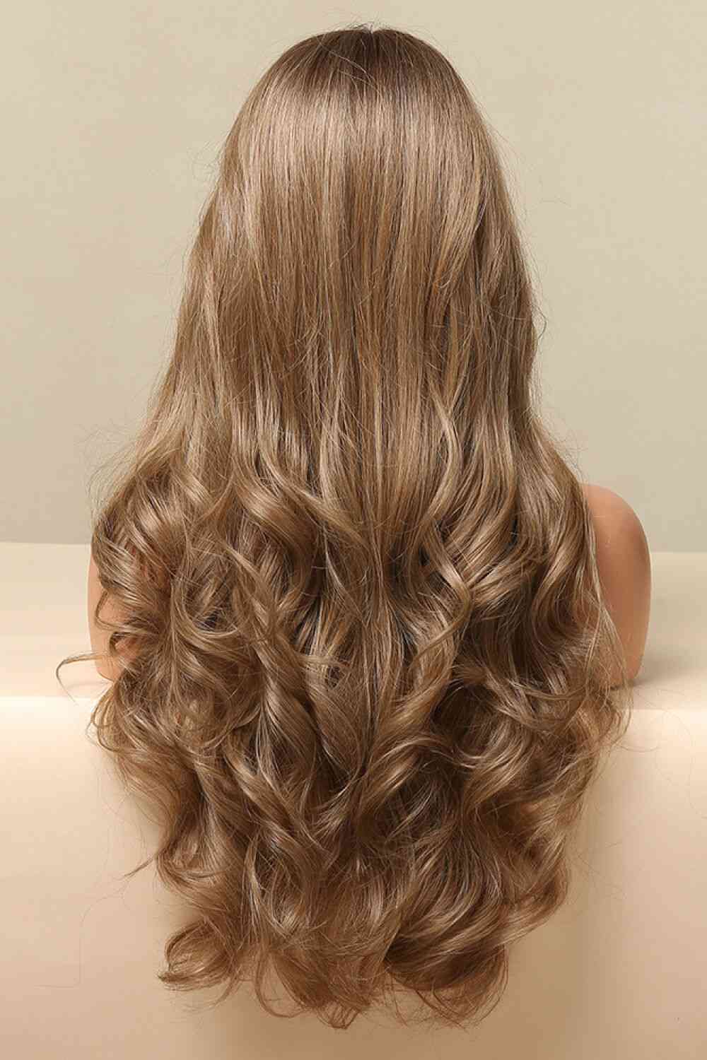 13*2" Lace Front Wigs Synthetic Long Wave 26" 150% Density